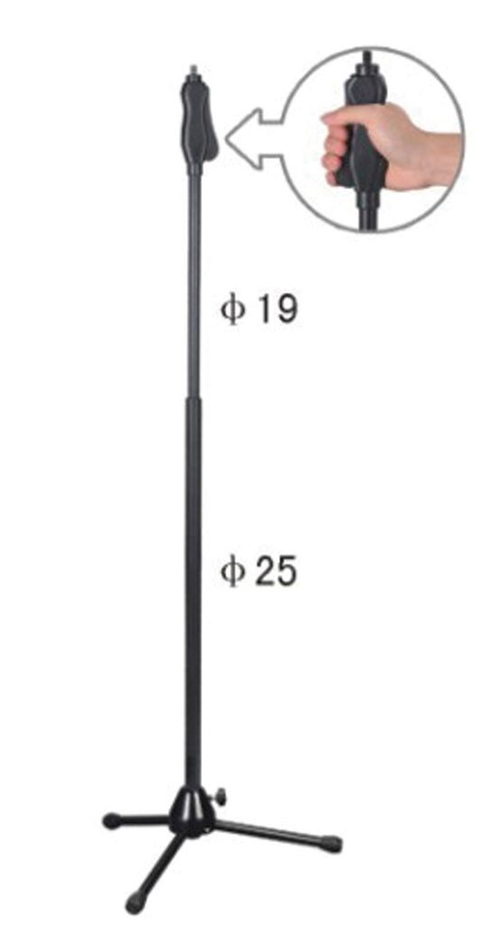 Microphone Stand with Tripod Legs and Quick Release