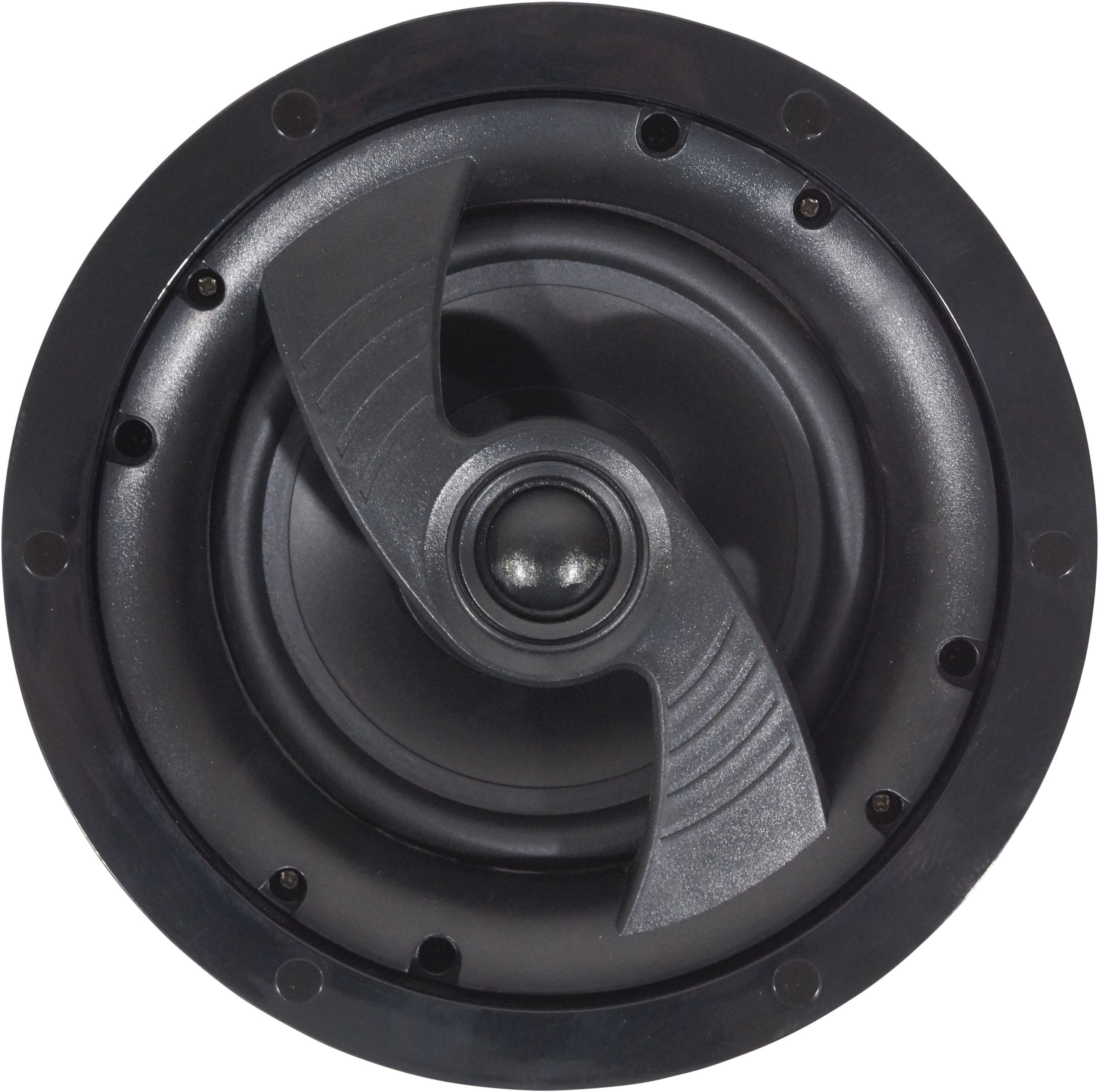 100V Line 8ohm Round 2 way Ceiling Speaker With Flush Magnetic Grill