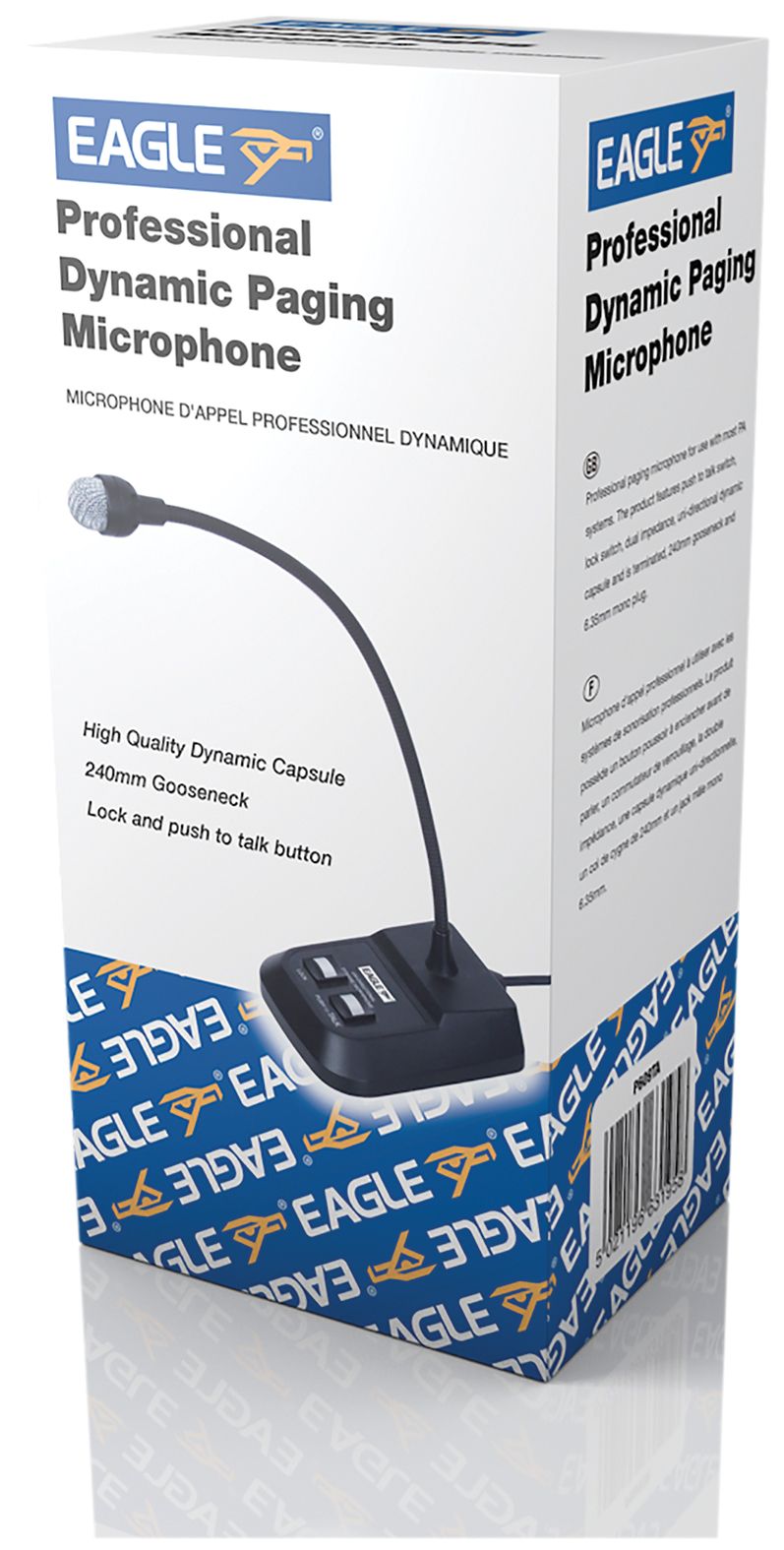 Eagle Professional Dynamic GooseneckPaging Microphone