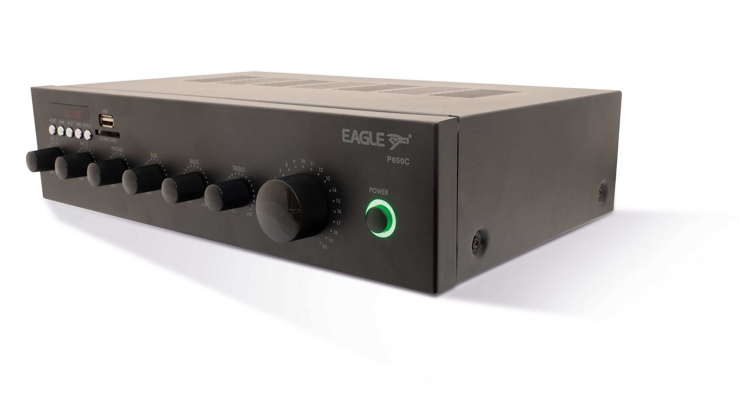 Eagle 60W 100v 8ohm Mixer Amplifier with USB FM Bluetooth