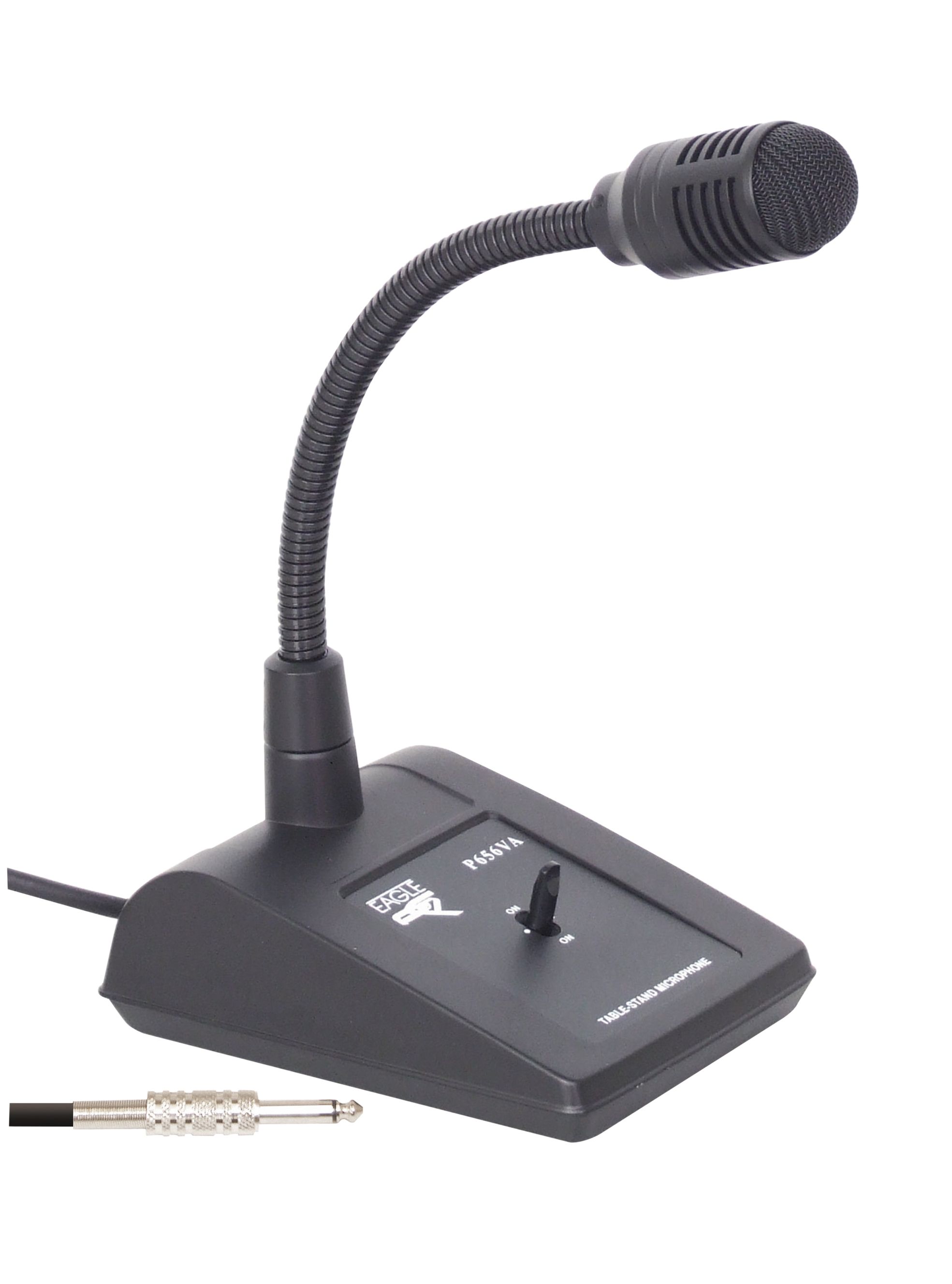Eagle Paging Microphone Black Dynamic Uni-directional