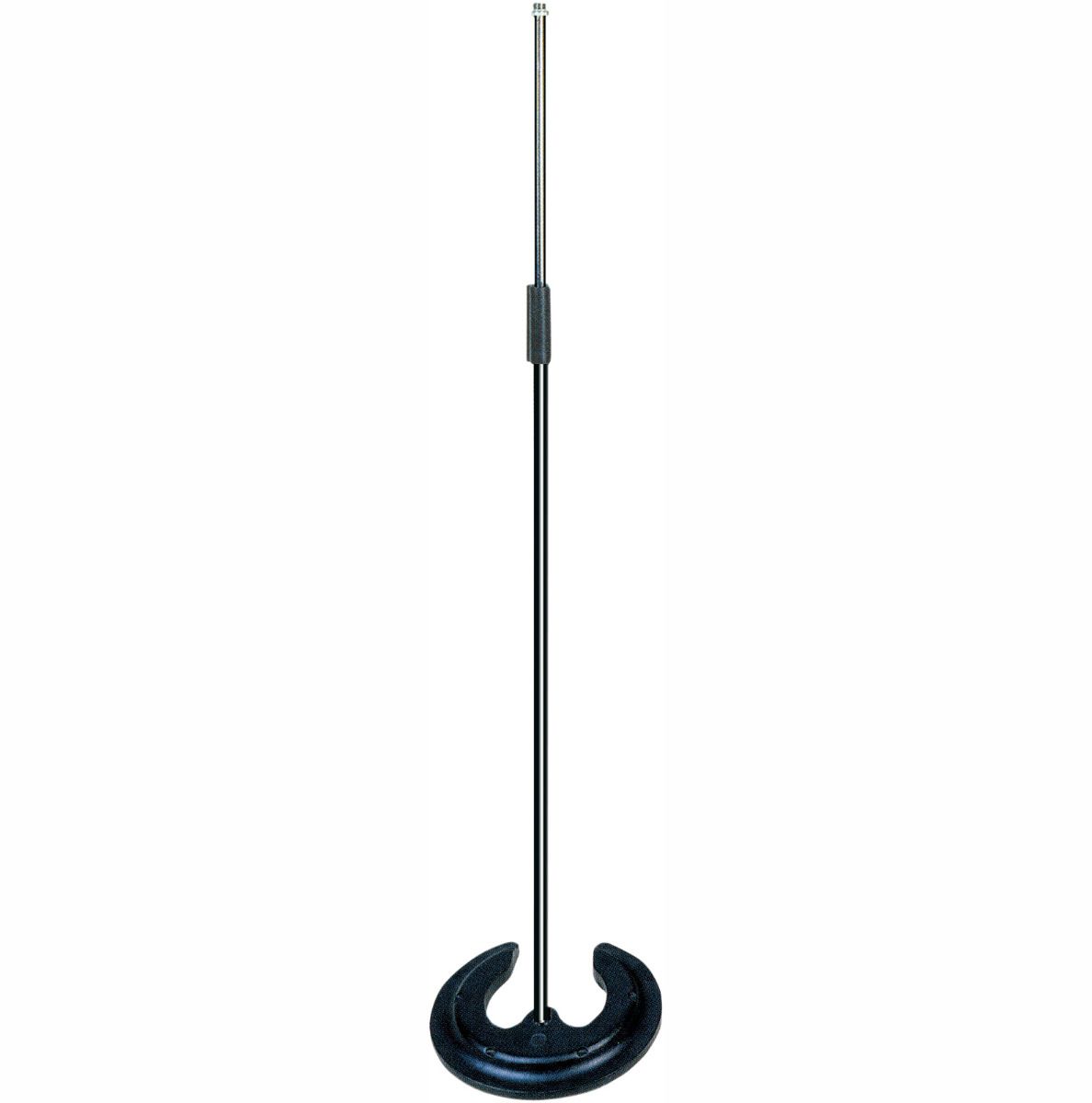 Microphone Stand with Stacking Horseshoe Base