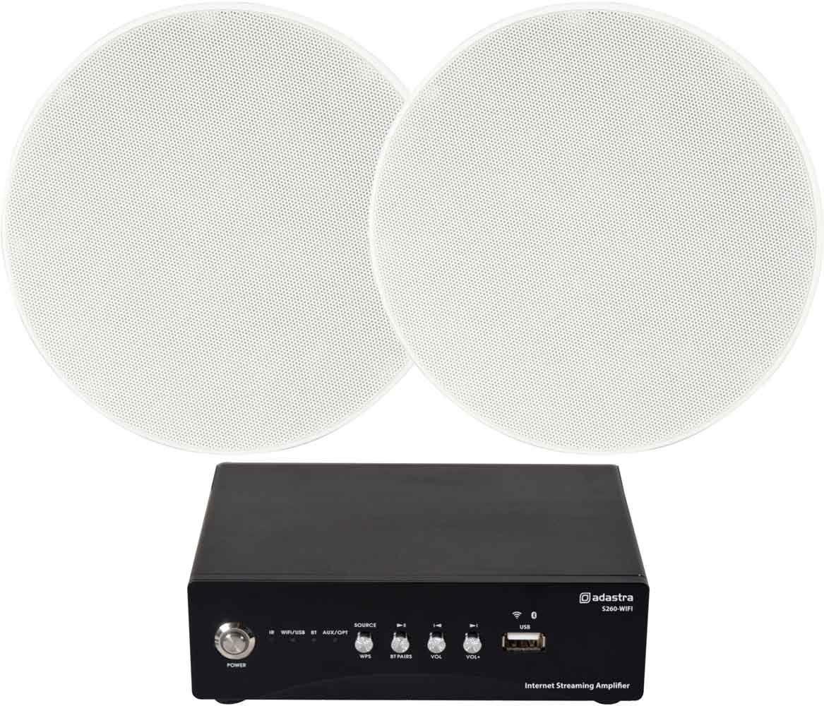 Adastra S260, Wifi & Bluetooth 6.5-inch Ceiling Speaker System