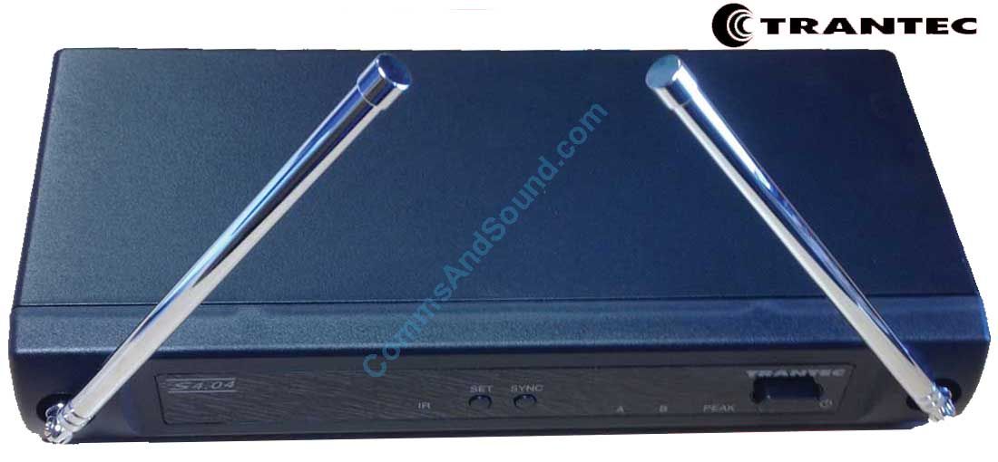 Trantec S4.04-RX-EB-GD5 Wireless Radio Microphone S4.04 Receiver