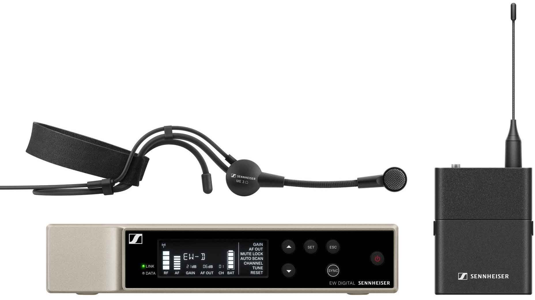 Sennheiser  EW-D ME3 Wireless ME3 Headset Mic System (S1-7) CH38