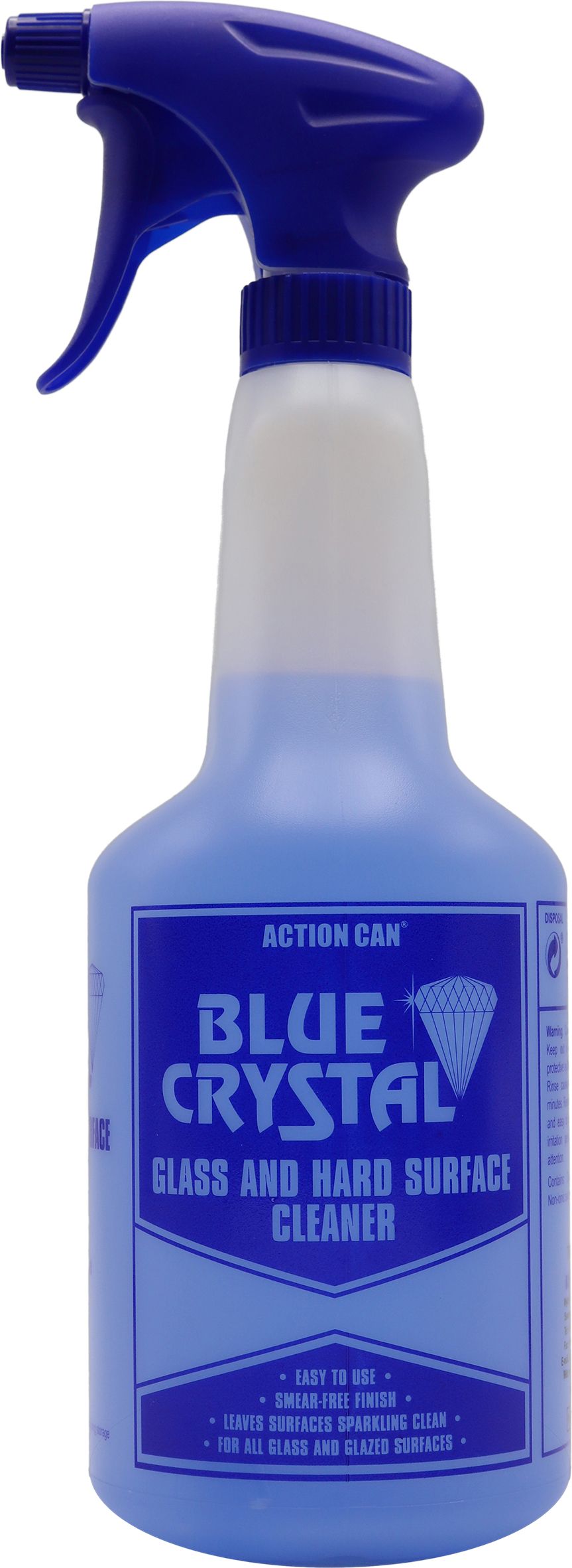 BLUE CRYSTAL Glass  Hard Surface Cleaner 750ML