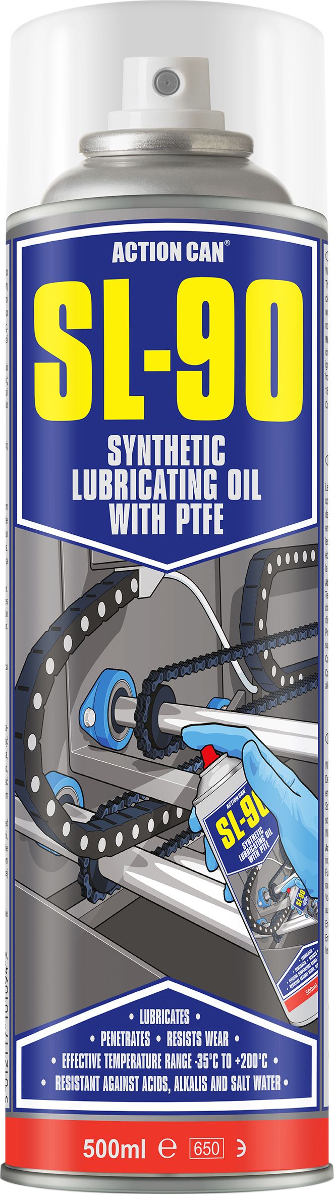 SL-90 Lubricating Oil with PTFE 500ML