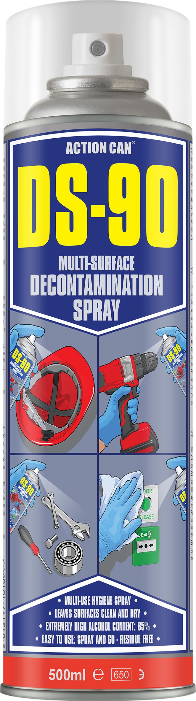 DS-90 Multi-Surface Decontamination Spray 500ML