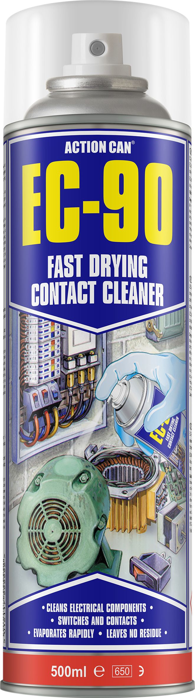EC-90 Fast Drying Contact Cleaner 500ML