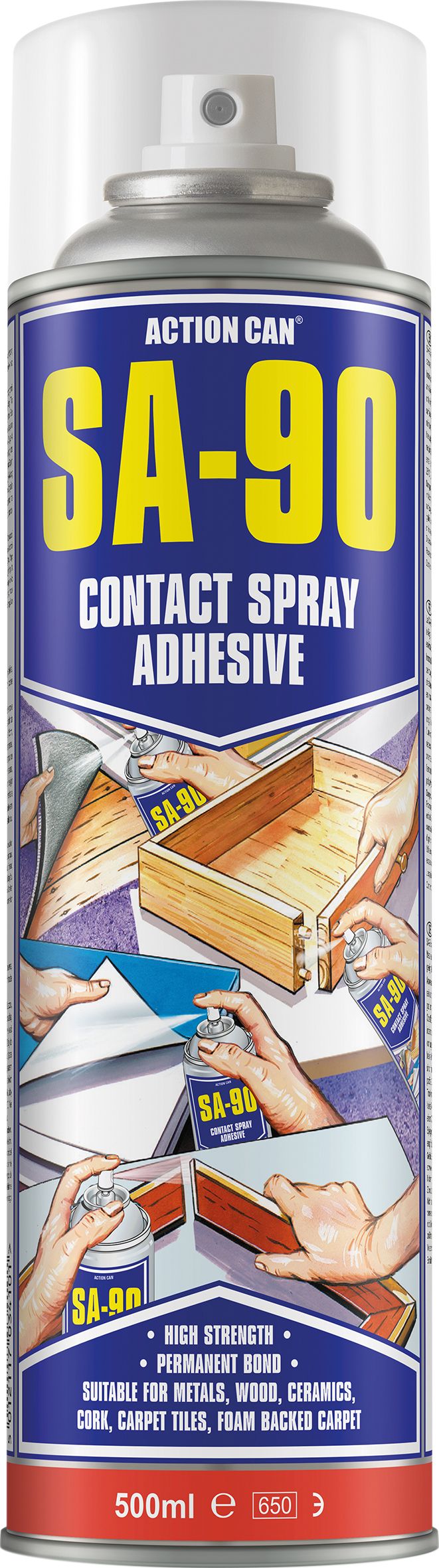 SA-90 Contact Spray Adhesive 500ML