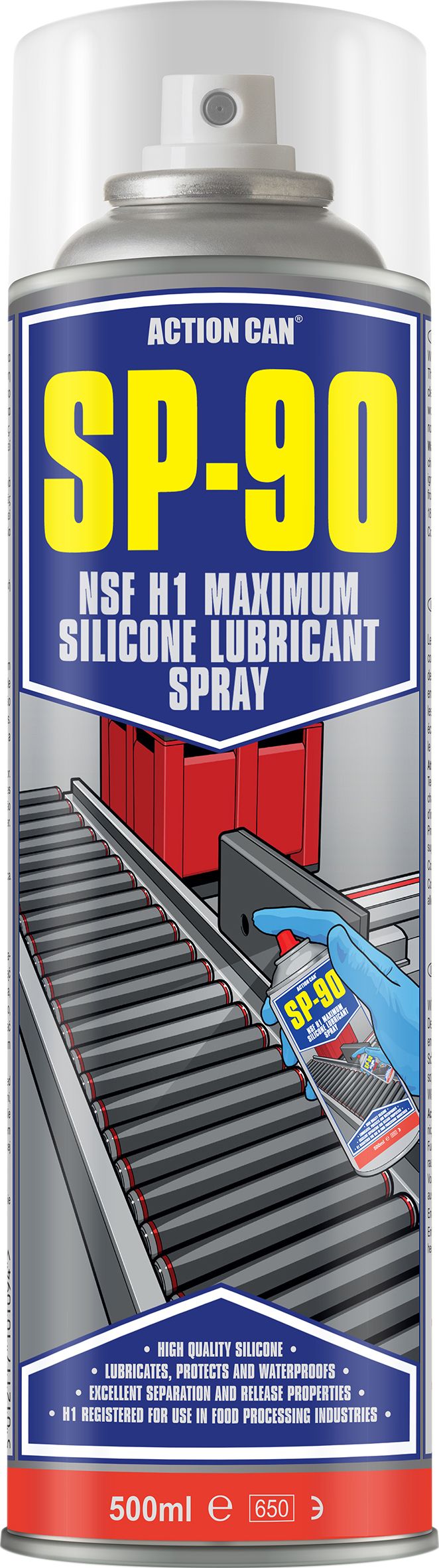 SP-90 Silicone Lubricant Food Grade 500ML