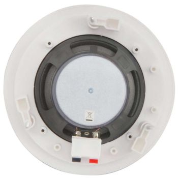 6x In-ceiling White Wall Speakers + Cables 100.031B