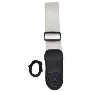 Chord Gs-wh Guitar Strap Webbing White