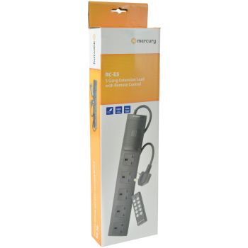 Mercury Rc-e5 5 Way Remote Controlled Extension Gang