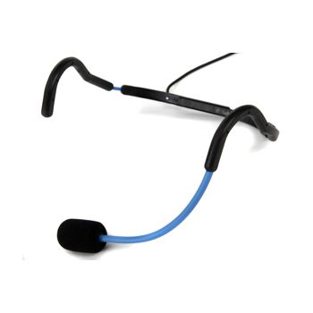 Trantec MIC-X66-BL HM-66 Aerobic Headworn Microphone Blue