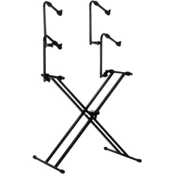 Height Adjustable 3 Tier Keyboard Stand