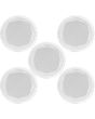 5x White Ceiling Wall Surround Sound Music Speakers 35w 8ohm 5inch  100.031B