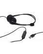 Avlink Usb Multimedia Headset With Boom Microphone