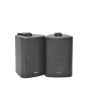 Adastra BC3-B, 2x 60W Black ,Stereo Speakers Bookshelf or Wall Mount, HiFi Surround