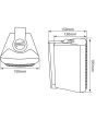 Adastra Bc4-b Bc4b 4inch Stereo Speakers Black Pair