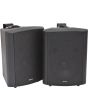 2x 180w Corner Stereo Speakers 2-Way 8in With Mounting Brackets 100.911 B1
