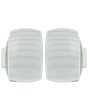 White 8 Ohm Wall Mount Speaker For Music Or Surround Sound,pair