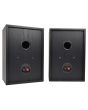 Bookshelf Hifi Speakers 80w Black Pair, Adastra Ab-5 