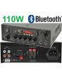 4 x Ceiling Speaker Cafe Restaurant Bluetooth Amplifier System Kit