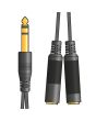 Avlink 6.3mm Headphone/audio Splitter Lead 0.2m