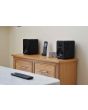 Avlink Abs35blk Active Bluetooth Bookshelf Speakers Black