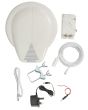 Mercury OT20A: Outdoor Amplified HDTV Aerial for Caravans