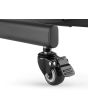 Avlink Compact Height Adjustable Tv Trolley With Shelf