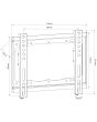 Avlink Sf201 Standard Tv/monitor Fixed Wall Bracket Vesa 200x200 17" - 42"
