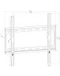 Avlink Sf401 Standard Tv/monitor Fixed Wall Bracket Vesa 400x400 26" - 55"