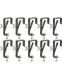 10 x STRONG DJ G Clamp MOUNTING HOOKS 