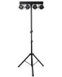 Qtx Recharge Performer Rechargeable Led Par Bar With Tripod