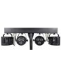Qtx Recharge Dj, Rechargeable Led Derby Par Bar With Tripod Stand