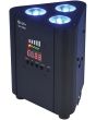 Qtx Tri-par Rechargeable DMX Par Uplighter Wall Wash Light