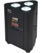 Qtx Tri-par Rechargeable DMX Par Uplighter Wall Wash Light