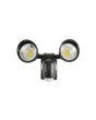 Lyyt Battery Twin Led Floodlight With Pir