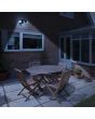 Lyyt Battery Twin Led Floodlight With Pir