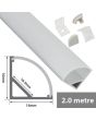 Lyyt Al2-a1616 Aluminium Led Tape Profile 90 Deg Arc 2m