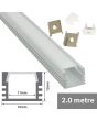 Lyyt Al2-s1612 Aluminium Led Tape Profile Deep Section 2m