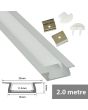 Lyyt Al2-f2206 Aluminium Led Tape Profile Recess 2m