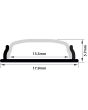 Lyyt Ab2-1806 Aluminium Led Tape Profile Bendable >100mm Dia 2m