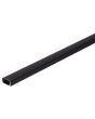 1m Aluminium LED Tape light Profile Short Crown Black