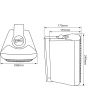 Adastra Bc5a-b Active 5.25inch Stereo Speaker Set Black