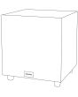 Avlink M8s 100w 8in Active Subwoofer | Bass Speaker