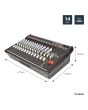 Citronic Csp-714 Powered Mixer 700w