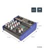 Citronic Csd-4 Compact Mixer With Bt Receiver + Dsp Effects